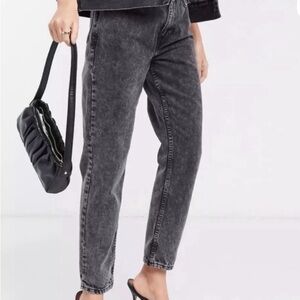 Mango Mom Jeans Greyish 36 (4)